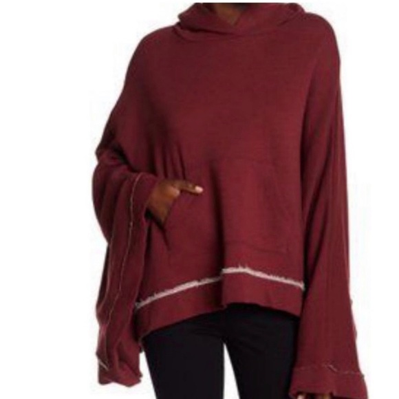 Tov Los Angelos Tops - TOV Los Angeles Poncho Hoodie . NWOT